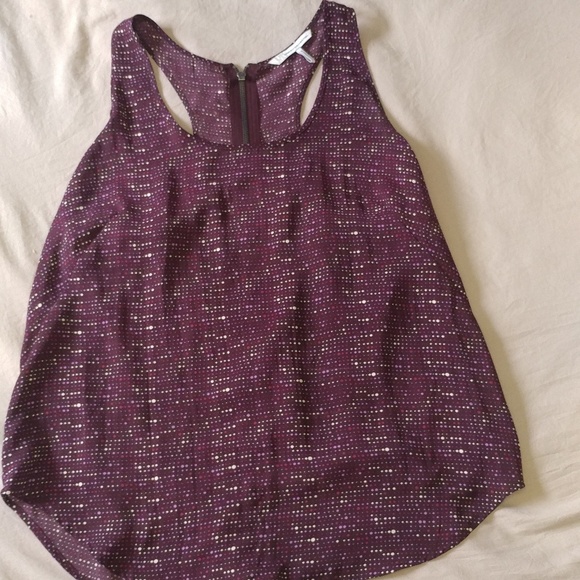 Plum tank top - Picture 2 of 4